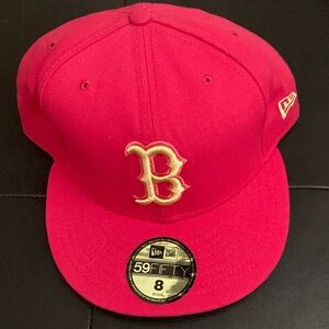 New Era Red Baseball Cap